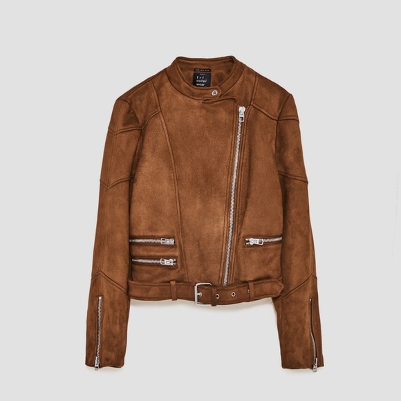Zara Jackets & Blazers - ZARA TRF faux suede jacket
